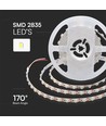 5m 18W/m LED strip, 135lm/W - 24V, 238 LED per meter, IP20, 3000K, dimbar