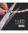5m 18W/m LED strip, 135lm/W - 24V, 238 LED per meter, IP20, 3000K, dimbar