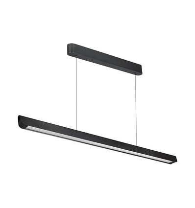 36W LED linjär pendelarmatur - CCT, svart, 2880lm, inkl. wireupphängning
