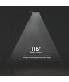 150W LED gatubelysning med Samsung chip - 135lm/W, IP65, 6500K, PRO Series