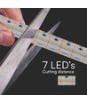 5m 21W/m LED strip, RA90 - 24V, 700 LED per meter, 3000K, IP20, SMD 2110