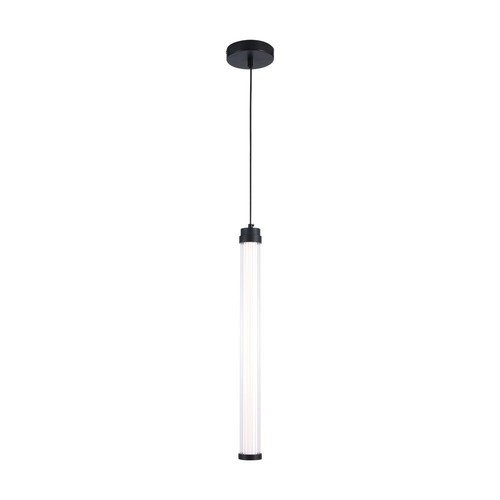 5W LED Designer pendel - 600lm, Metall + Glas, Ø5,5cm, inkl. ljuskälla