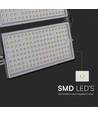 500W LED strålkastare med Samsung chip - 135lm/W, IP65, svart, utomhus, 67500lm