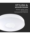 LED Designer Dome Lampa - 20W/40W/20W, Fjärrkontroll, Victory Vitt Lock, Dimbar