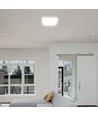 24W LED Dome - Samsung Chip, 4000K, Fyrkantig, Vit Ram, IP44