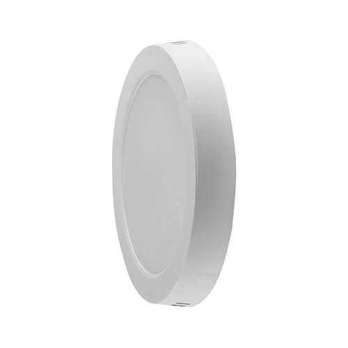 6W Ø12,1cm LED taklampa - 110lm/W, Samsung LED chip, vit kant, inkl. ljuskälla