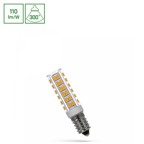 E14 4,5W LED klotlampa - P45, 230V