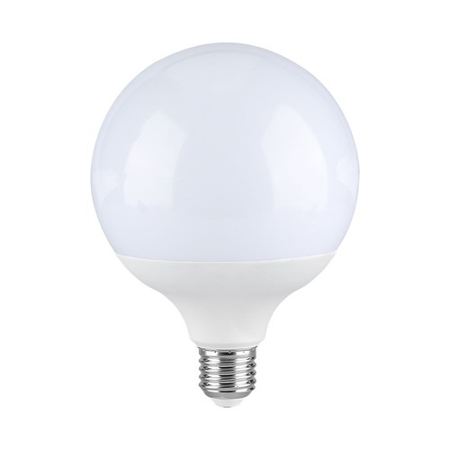 E27 18W LED globelampa G120 - 110lm/W, Samsung LED chip, 6500K, kallvit