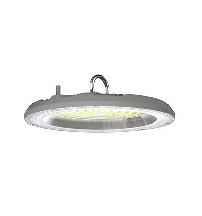 150W LED high bay, CCT - 82lm/W, Ø27,7cm, 3 ljusfärger, IP20 inomhus
