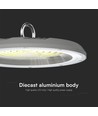 150W LED high bay, CCT - 82lm/W, Ø27,7cm, 3 ljusfärger, IP20 inomhus