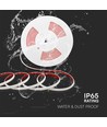 10m 12,5W/m COB-LED strip set, 3000K - IP65, 1100lm/m, 286 LED per meter, 8mm bredd