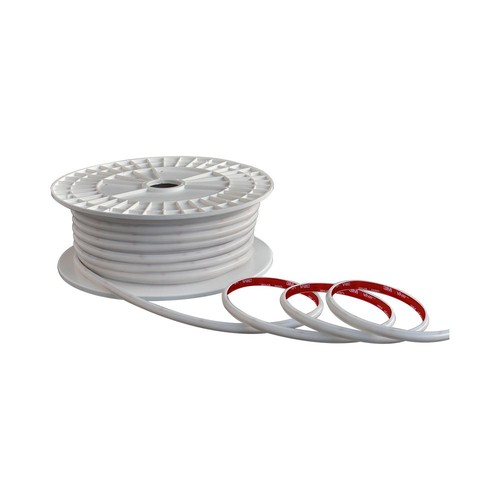 50m 12W/m COB-LED strip, 3000K - IP65, 286 LED per meter, flexibel, 50 meter rulle