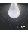 E27 20W LED-lampa - A80, 120lm/W