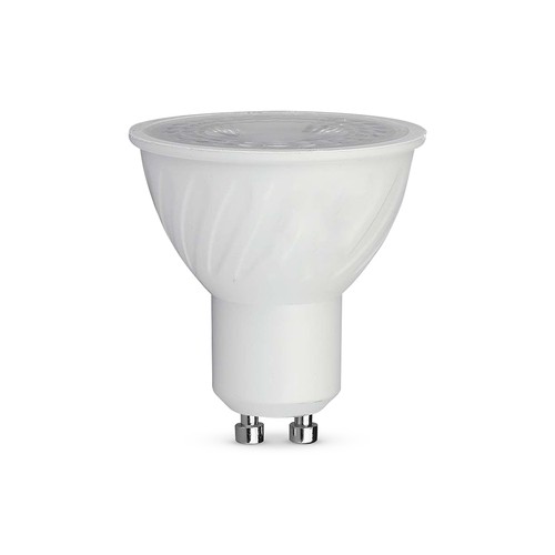 GU10 6W LED lampa - 38°, 445lm, vit, IP20