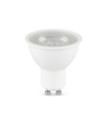 GU10 7,5W LED lampa - 610lm, 38°, varmvit, vit plast
