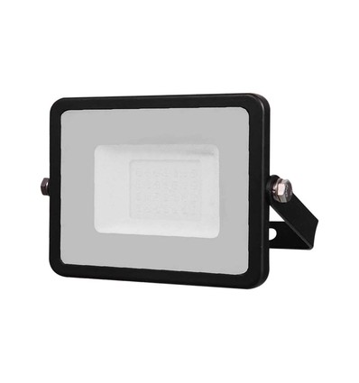 20W projektor - Samsung Chip, kabel 1m, 3000K, svart hölje, svart glas