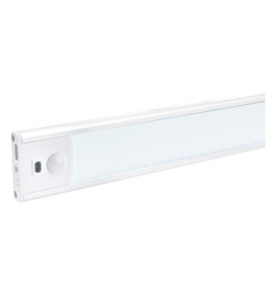 Slimline LED underskåpsarmatur med PIR-sensor, CCT, dimbar, 150lm - 400 mm