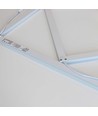 Hexagon Diamant 60x60 LED-panel, 60W - Höjd: 15mm, 100lm/W, Vit kant
