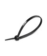 100x Buntband / Kabelstrips - 3,5 x 200 mm, Svart, 100 st.