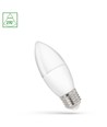 E27 1W LED klotlampa - C37