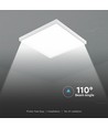 60x60 LED-panel i ram - 36W, 4000K, 120lm/W, 4320lm, 2-i-1