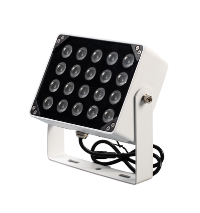 20W Infraröd strålkastare för övervakning / kamera - IP65, arbetslampa, 850nm, IR nattbelysning, LED strålkastare