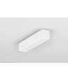 1m aluprofil SMART16 BC3/U4 - Vitlackerad, utanpåliggande, LED skena