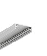 1m aluminiumprofil WIDE24 G/W - Anodiserad, utanpåliggande, LED skena