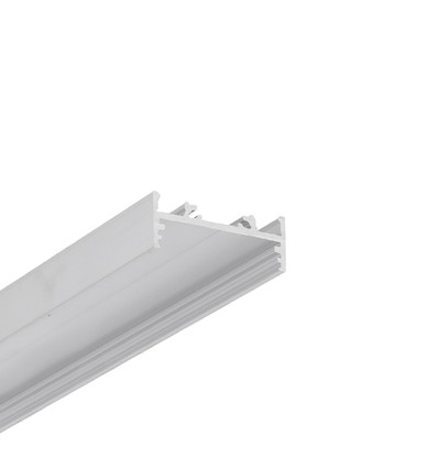 1m aluprofil VARIO30-01 ACDE-9/TY - Obehandlad aluminium, utanpåliggande, LED skena