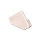 Ändstycken för PVC hörnprofil 15x15 - 2 st, vit