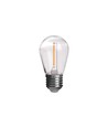 5-pack E27 1W LED-lampa - ST14, COB filament