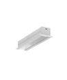1m aluprofil SMART-IN16 BC3/U4 - Obehandlad aluminium, inbyggd, LED-skena