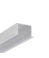 1m aluprofil VARIO30-07 ACDE-9/U9 - Obehandlad aluminium, infälld, LED-skena