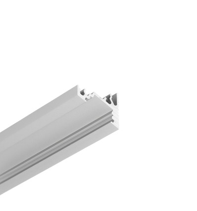 1m aluprofil CORNER10 BC/UX - Anodiserad, hörn, LED-skena