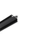 1m aluprofil CORNER12.V2 EF/U - Svartanodiserad, hörn, LED-skena