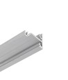 1m aluprofil CORNER14 EE7F/TY - Obearbetad aluminium, hörn, LED-skena