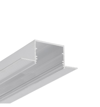 1m aluprofil VARIO30-05 ACDE-9 - Obehandlad aluminium, ingjutning, LED-skena