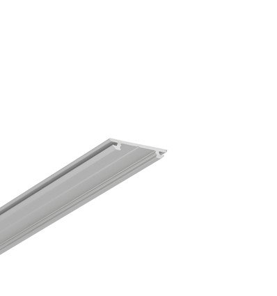 1m aluprofil ARC12 CD/U5 - Anodiserad