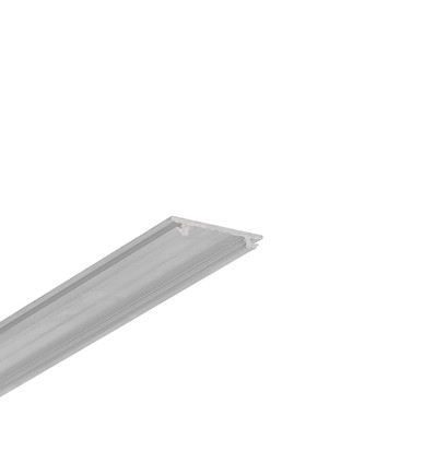 1m aluprofil ARC12 CD/U5 - Obehandlad aluminium