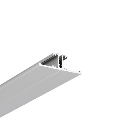 1m aluminiumprofil BACK10 A/UX - Anodiserad