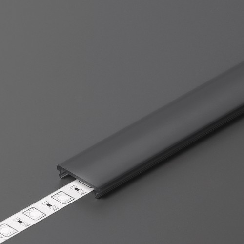 1m täckning F CLICK - Svart