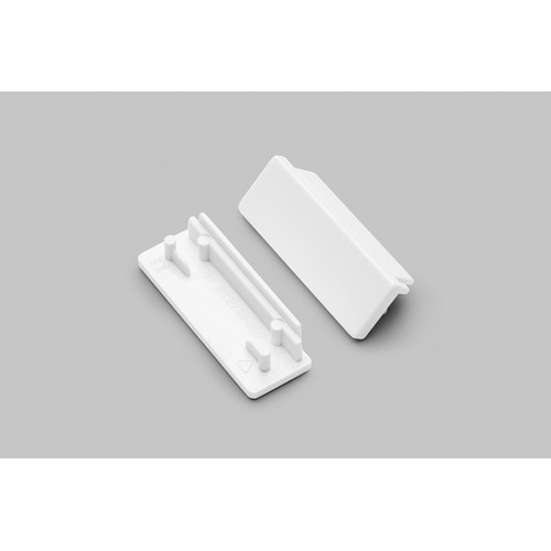 1 st. ändstycke WIDE24 - Vit