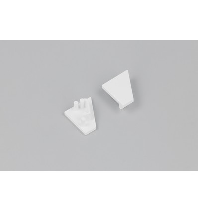 1 st. ändstycke CORNER10.V2 - Vit