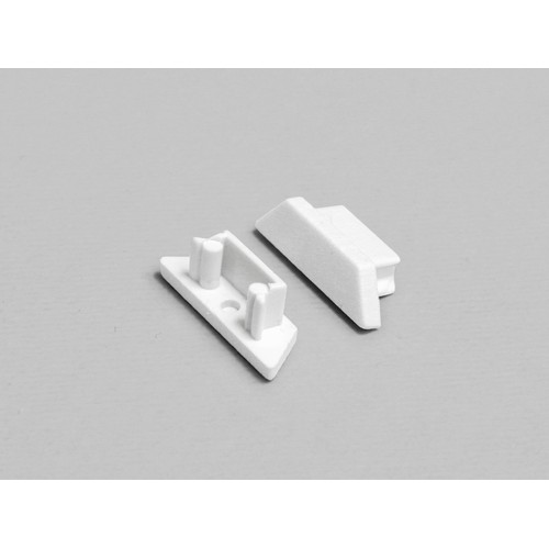 1 st. ändstycke ARC12 - Vit