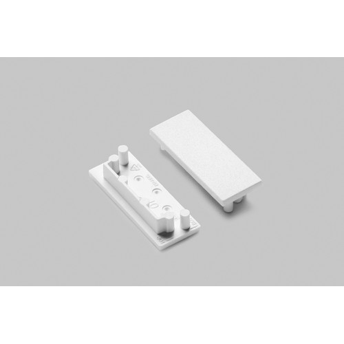1 st. ändstycke VARIO30-01 - Vit