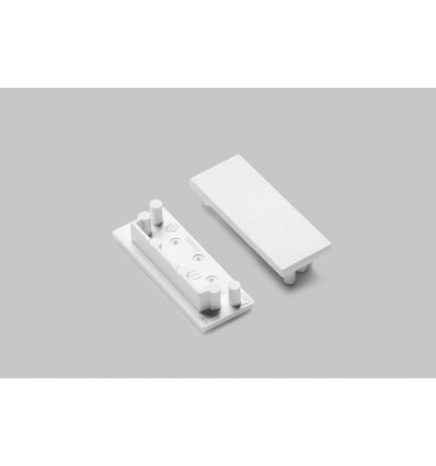 1 st. ändstycke VARIO30-01 - Vit