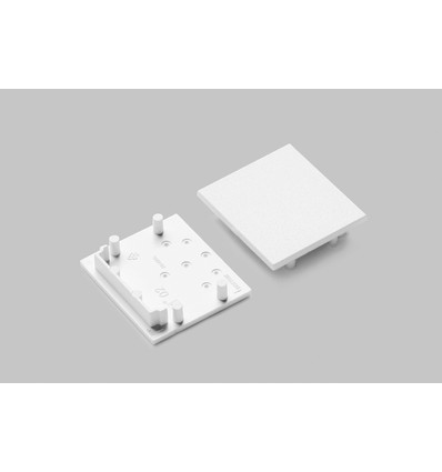 1 st. ändstycke VARIO30-02 - Vit