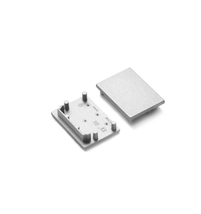 1 st. ändstycke VARIO30-05 - Silverfärgad