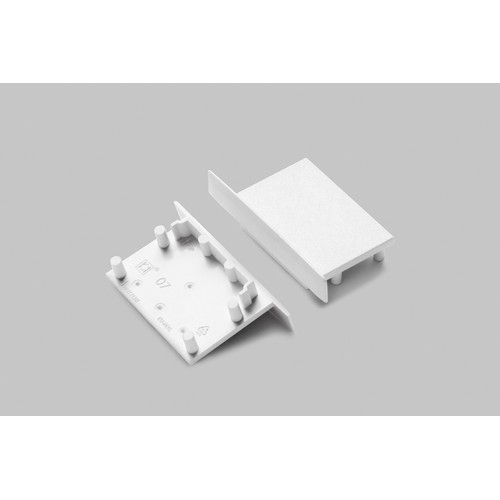 1 st. ändstycke VARIO30-07 - Vit