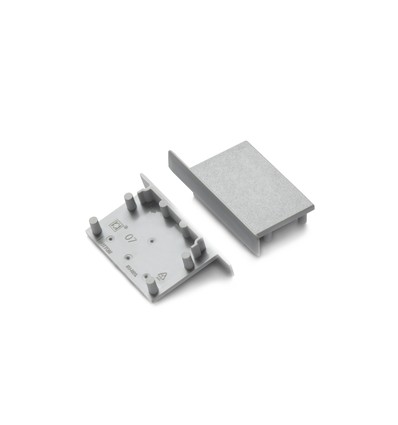 1 st. ändstycke VARIO30-07 - Grå